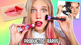 PROBANDO PRODUCTOS RAROS DE INTERNET!! (A PRUEBA) Parte 4 | Laia Oli