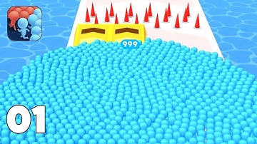 COUNT MASTER - Gameplay Walkthrought (iOS, Android) Level 1-20 Gameplay Part - 1