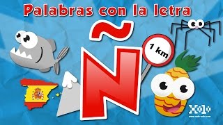 Palabras con la letra ñ para niños - Videos Aprende