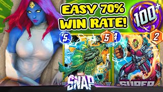 I Coasted Through 90s With This Ronan Deck. Super Skrull OP This Meta! 🔥 Marvel Snap Infinite Deck