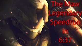 [Former WR as of 9\/30\/21] Halo CE : The Maw Legendary Speedrun in 6:37