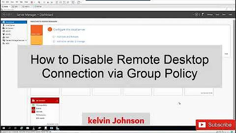 How to Disable Remote Desktop Connection via Group Policy | Disable Remote Desktop Connections
