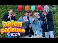 ÖDÜLLÜ - CEZALI SAPANLA BALON PATLATMA!