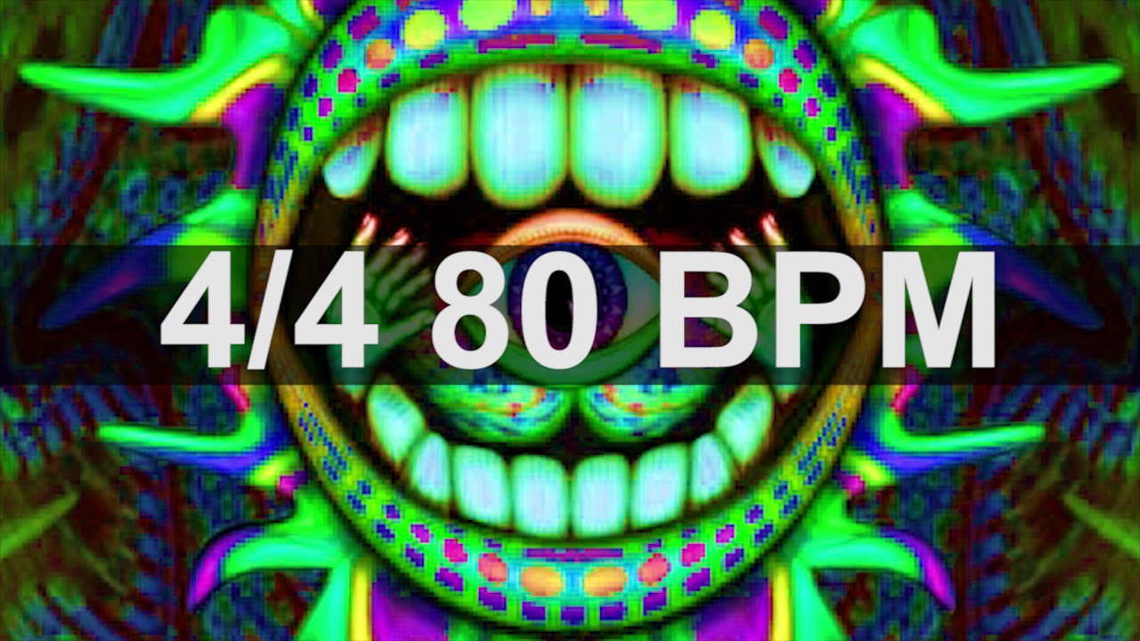 🔴 80 BPM Tecno Drum Metronome YouTube