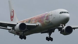 ［鹿児島空港］GWスタート！！曇り空の中での離着陸／Kagoshima Airport