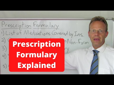 Prescription Formulary Explained