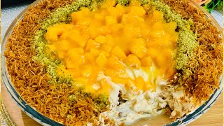 Mango Kunafa | Eid Special Kunafa Recipe | Vermicelli Creamy Kunafa | Famous Arabic Dessert Recipe