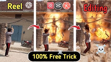 Realistic Building Blast Video Editing | Realistic VFX Effect Using Ai Tool | Viral Reel Edit 🔥