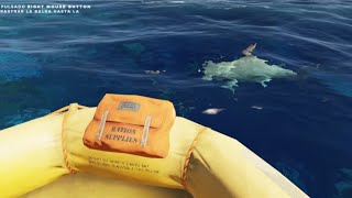 NOS PERDEMOS EN ALTAMAR CON TIBURONES! Stranded Deep #1