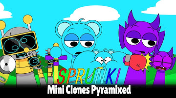Incredibox Sprunki - but Mini Clones Pyramixed