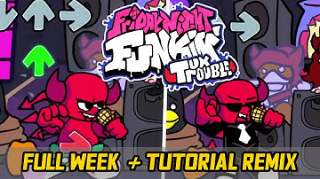 Tux Trouble (VS. Beastie) Full Week + Tutorial Remix - Friday Night Funkin