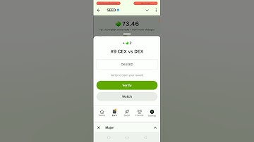 #9 CEX vs DEX.Seed video code 8 October. #seed #airdrop #crypto