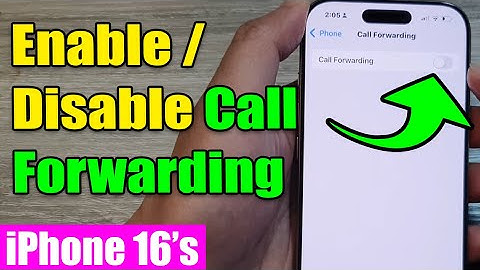 📞 iPhone 16/16 Pro Max: How to Turn On/Off CALL FORWARDING on | iOS 18 Guide