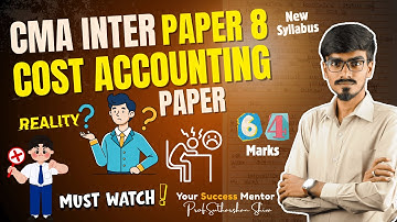 CMA Inter Certified Copy of AIR | Cost Accounting | Group 1| New Syllabus | Paper 8 | in English