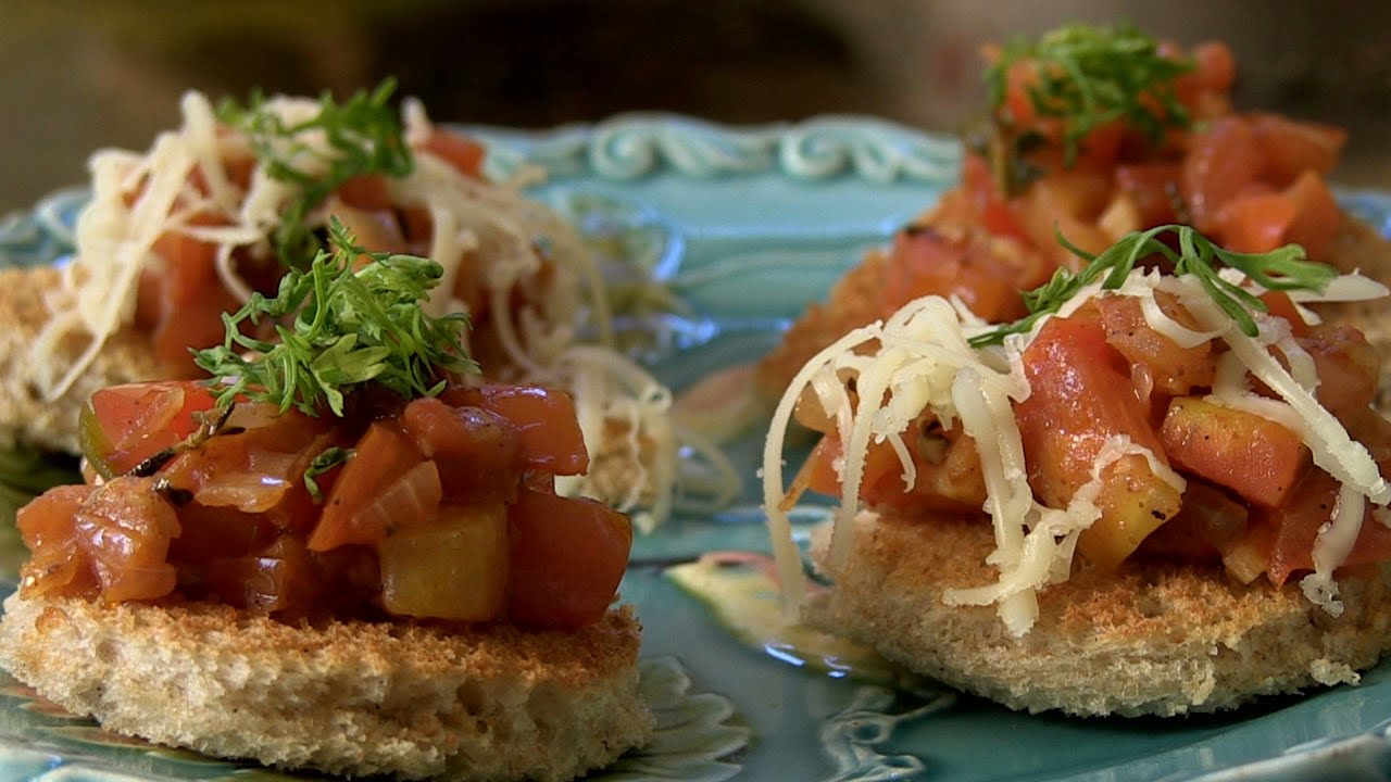 Tomato Concasse Recipe - Easter Special Tomato Concasse On Toast By Joel | India Food Network