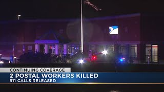 911 calls released from deadly post office shooting
