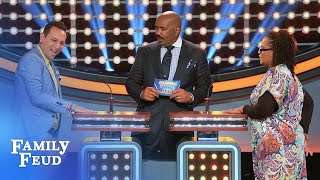 Watch Out Salvador Came To  Celebrity Family Feud