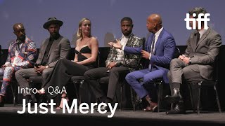 JUST MERCY Cast and Crew Q&A | TIFF 2019