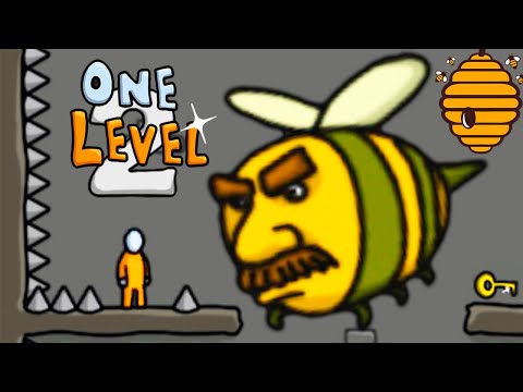 Видео: ЭТО НЕ ПРАВИЛЬНАЯ ПЧЕЛА! Побег СТИКМЕНА из ТЮРЬМЫ #9 Игра One LEVEL 2 от Cool GAMES