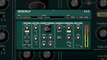 Applied Acoustics Systems Objeq Delay