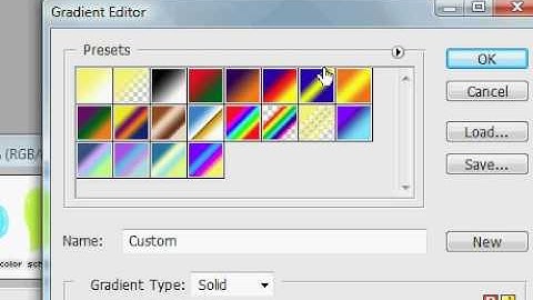 How to make a gradient on photoshop cs3