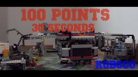 100 POINTS IN 30 SECONDS  | RoboGO | FLL Hydrodynamics 2018