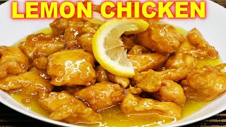 HOW TO MAKE LEMON CHICKEN | LEMON CHICKEN-ASIAN FLAVOURS#lemonchicken