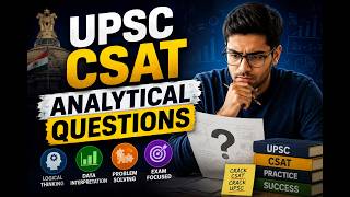 UPSC CSE Prelims 2026 practice questions [ Analytical Questions] | UPSC | SSC | PCS | UPPSC | JKPSC