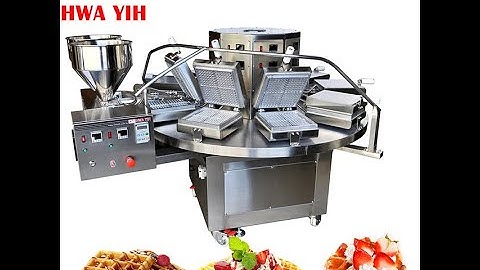 HY-910 Automatic Continuous Waffle Machine 連續式自動鬆餅機