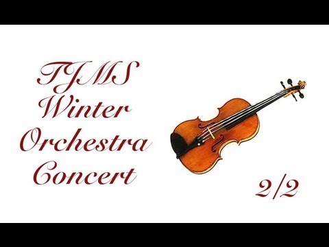 Thomas Jefferson Middle School Winter Orchestra Concert 2/2