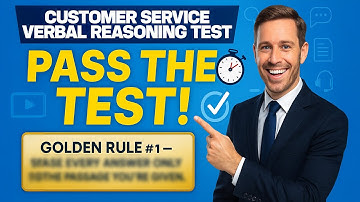 Customer Service VERBAL REASONING Test Questions & Answers (How to Pass a Verbal Reasoning Test!)