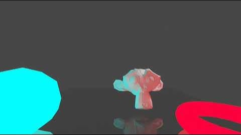 [Blender 2.9 Eevee] VR180 test video4