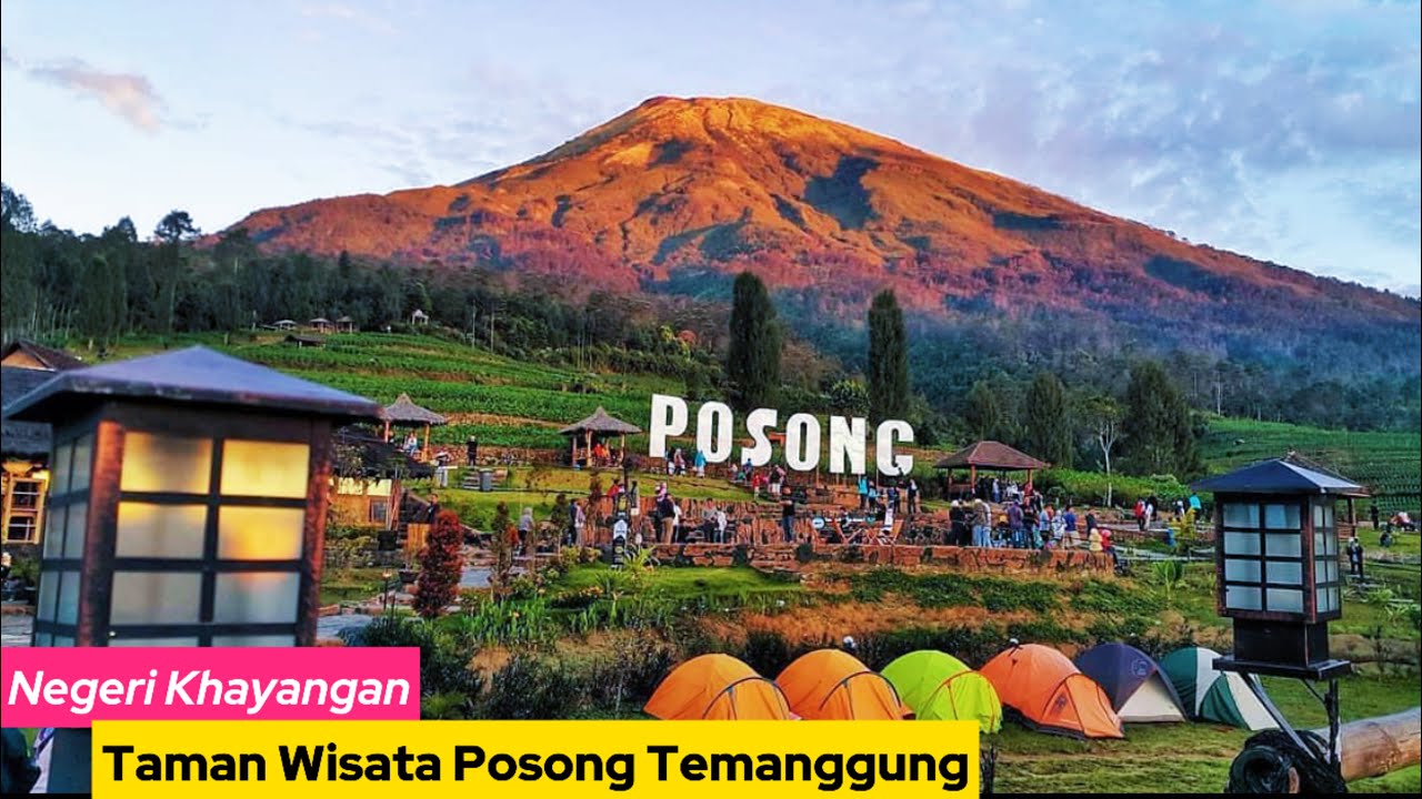 Glamping Di Negeri Khayangan !  - Taman Wisata Posong Temanggung