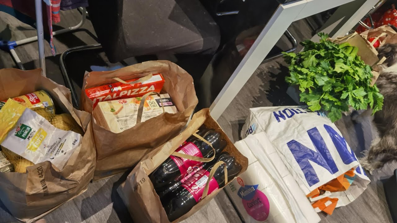 Retour de courses leclerc 252.05e