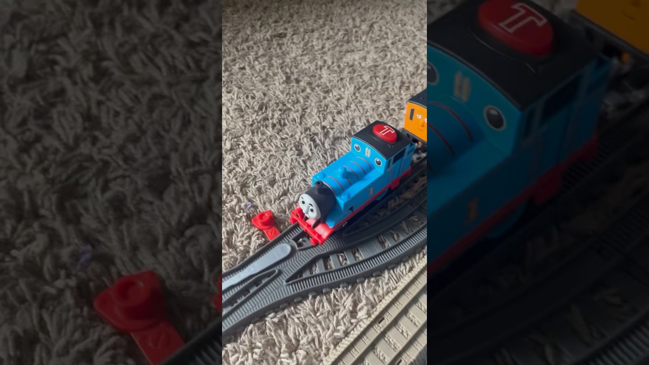 New Trackmaster Thomas on my layout 