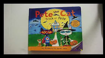 Pete The Cat Trick or Pete