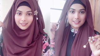 Instant Ready Hijab Tutorial 2 Minute Hijab 2021 By Tania