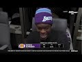 Dennis Schröder Postgame Interview | Los Angeles Lakers lose to New York Knicks 112-108