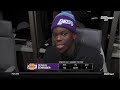 Dennis Schröder Postgame Interview | Los Angeles Lakers lose to New York Knicks 112-108