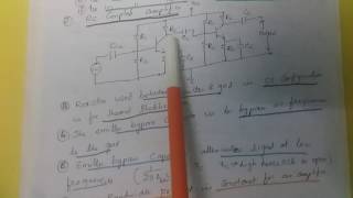 Electronic Devices and Circuits (Part 9-Cascade Amplifiers)