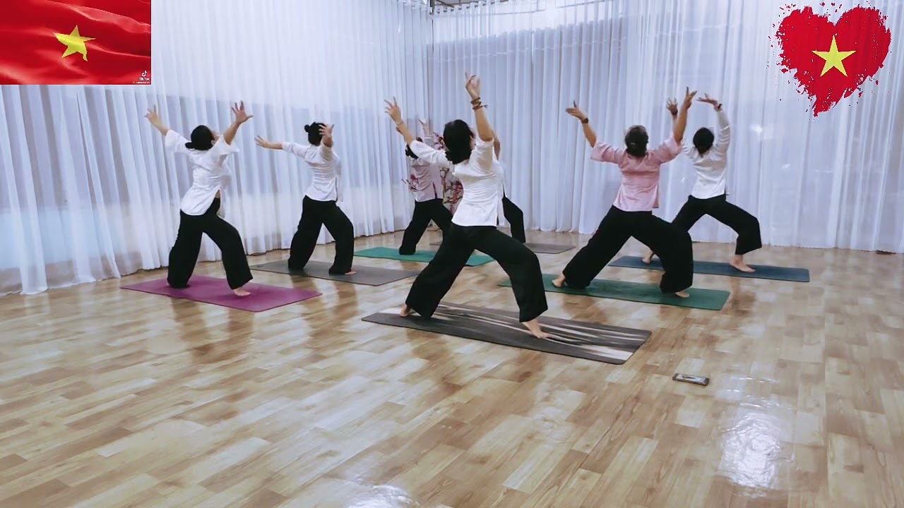 ￼🎼🎼🎼 Nỗi đau giữa Hoà Bình🎼🎼🎼. Yến Anh flowyoga Team. ✍️ choreoby ĐÀM NGỌC