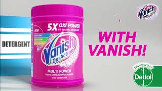 Vanish Multipower Endorsed By Dettol staincolor  Lipstick Stain