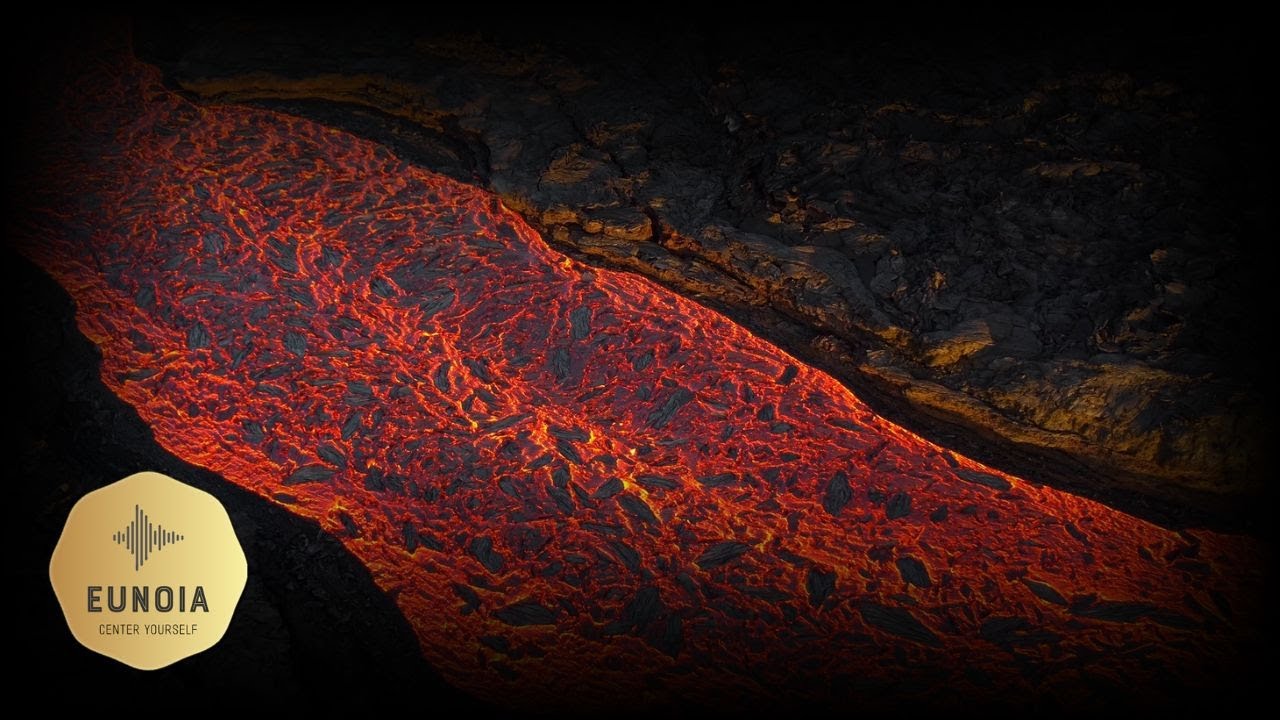 Volcanic Lava Sounds – Deep Earth Rumble for Sleep & Meditation
