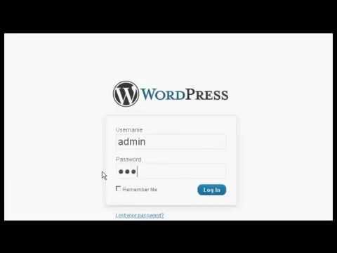Video 1 - Watch me install WordPress in 2 minutes