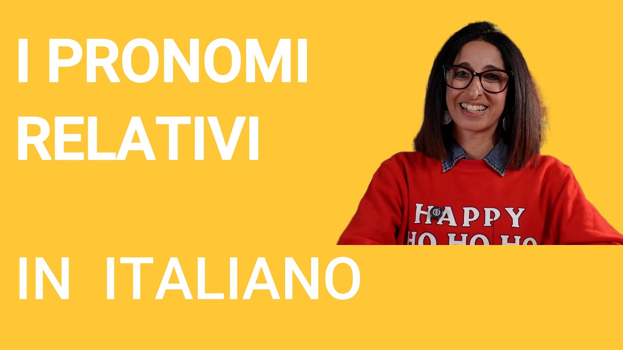 Pronomi relativi