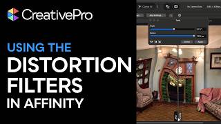 Affinity Using The Distortion Filters