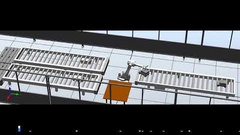 Robotstudio simulation - Toy painting process