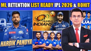 Mi Retain Players Fixed Ipl 2026 U0026 Rohit   Hitman  Mi  cricketxplorer iplnewsmi