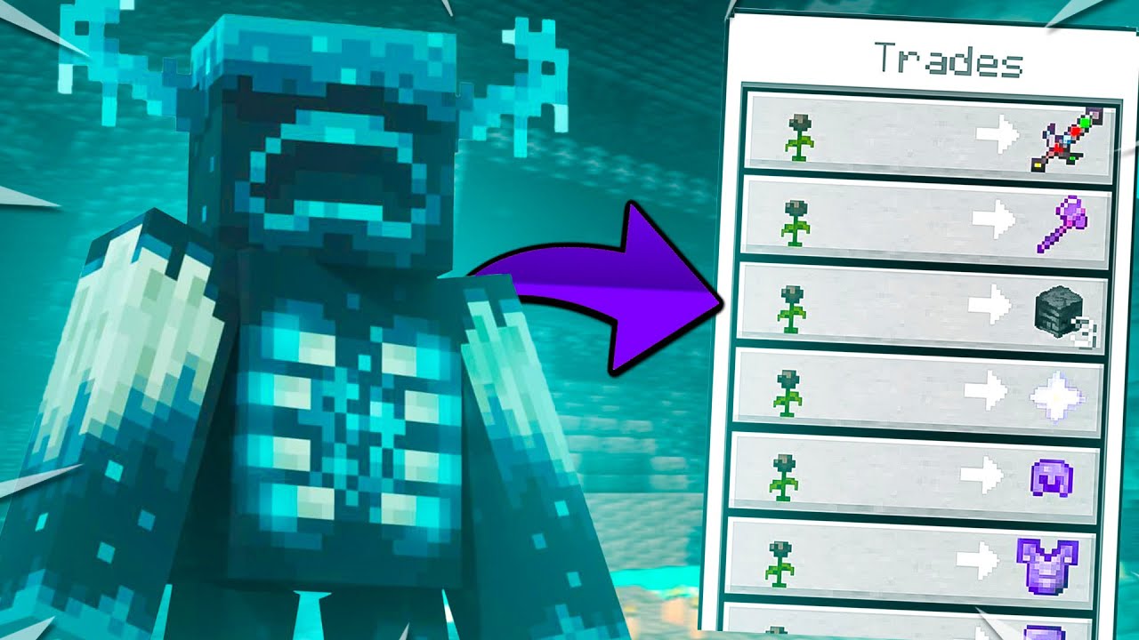 Minecraft But Every Mob Gives You INSANE Trades! - YouTube