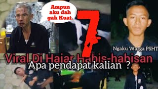 🔴Terciduk 7 video viral eksekusi Warga Gadungan PSHT, Gila Sampe Nyonyor🙄❗